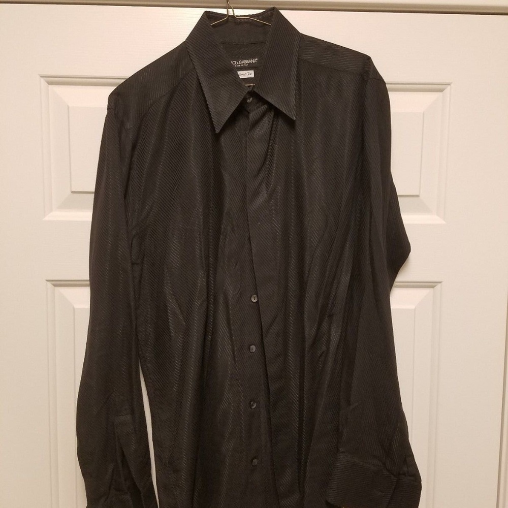 Dolce & Gabbana Tailored Fit Size 15 3/4 x 40